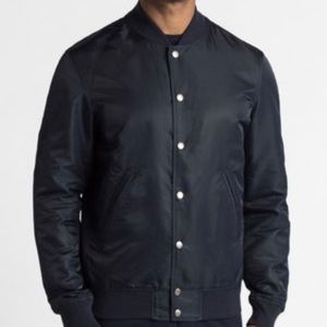 Reigning Champ Stadium Jacket. Navy.